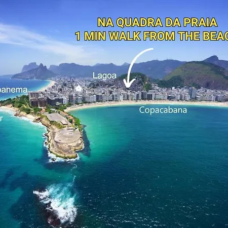 Modern Copacabana Apartments Rio de Janeiro Exterior photo